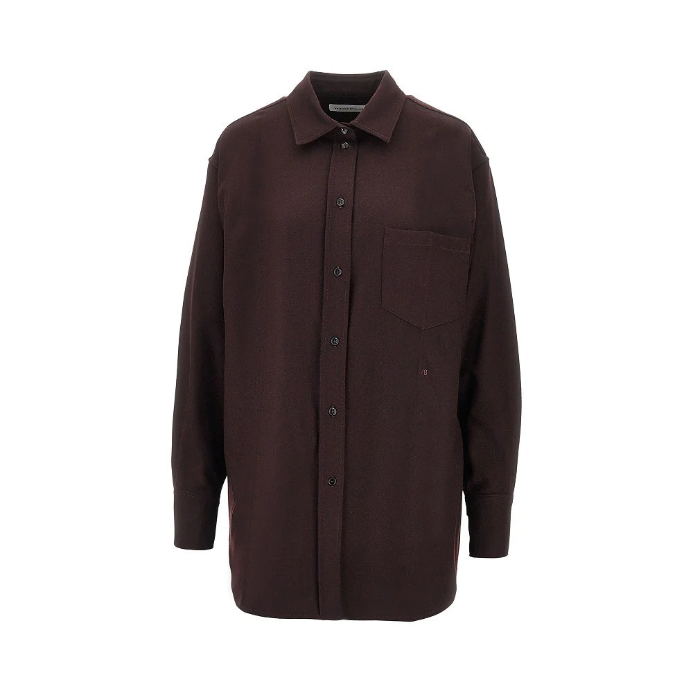 Victoria Beckham Wool Flannel Shirt